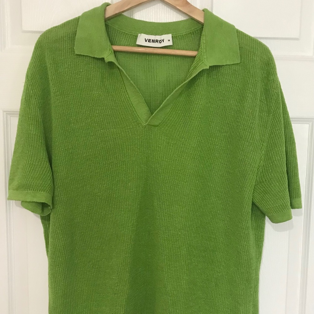 VENROY 2023 Open Neck Knit Polo